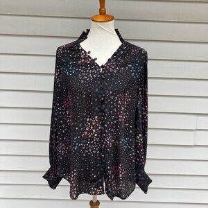 Torrid Floral Blouse Size 1 or 14/16